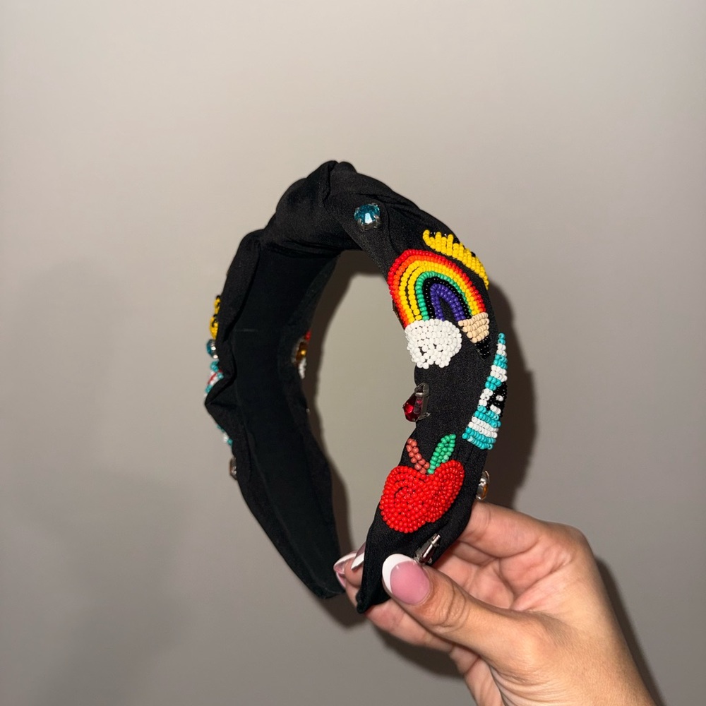 Colorful Beaded  Headband